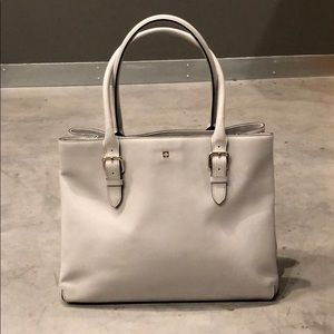 Kate Spade Large Gray Satchel - Great Carryall Bag